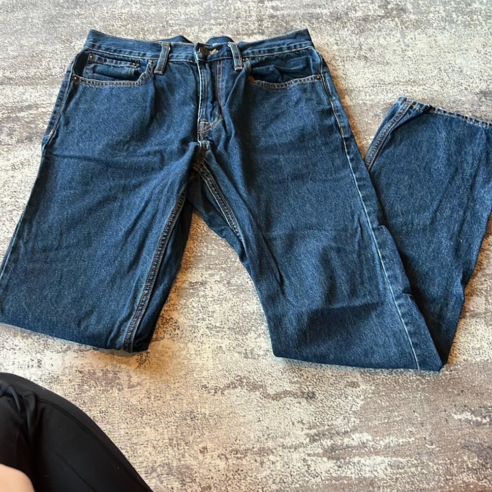 Old Navy Blue Straight Jeans Classic Fit